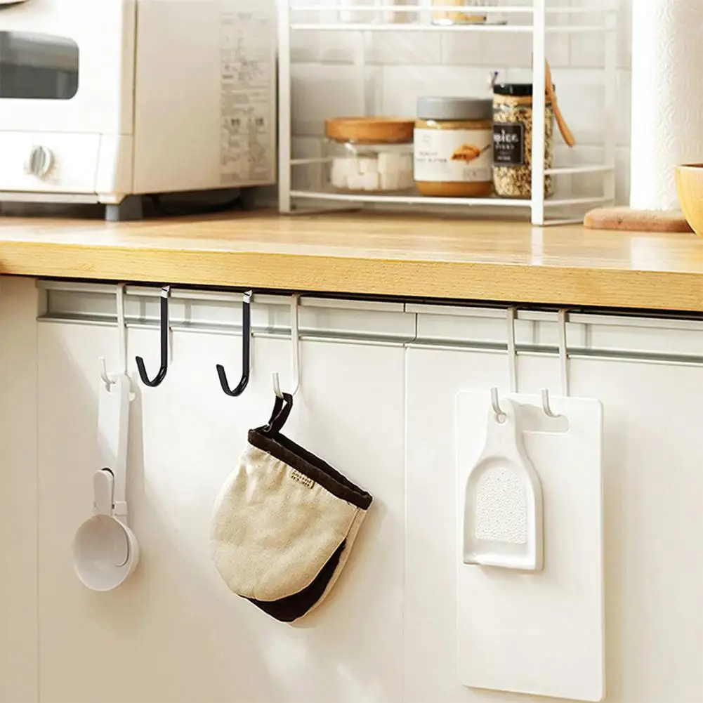 Strong Durable Door Hooks Easy to Use Door Hooks Space-saving Metal Door Hanger Hooks Easy-to-use Solutions for Bathroom Bedroom