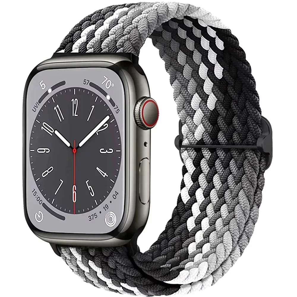 Elastic Braided Solo Loop Nylon Bracelet