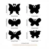 6/12Pcs Set Magic Scratch Art Butterfly Scratch Drawing Paper Bookmarks Kids Painting Book Creative Card Sticker Educational Toy 2