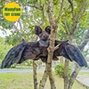 Bat Plush Toy High Fidelity Vampire Bat Plushie Fruit Bat Peluche Lifelike Stuffed Animals Simulation Doll Kawai Toy Gifts Kids 3