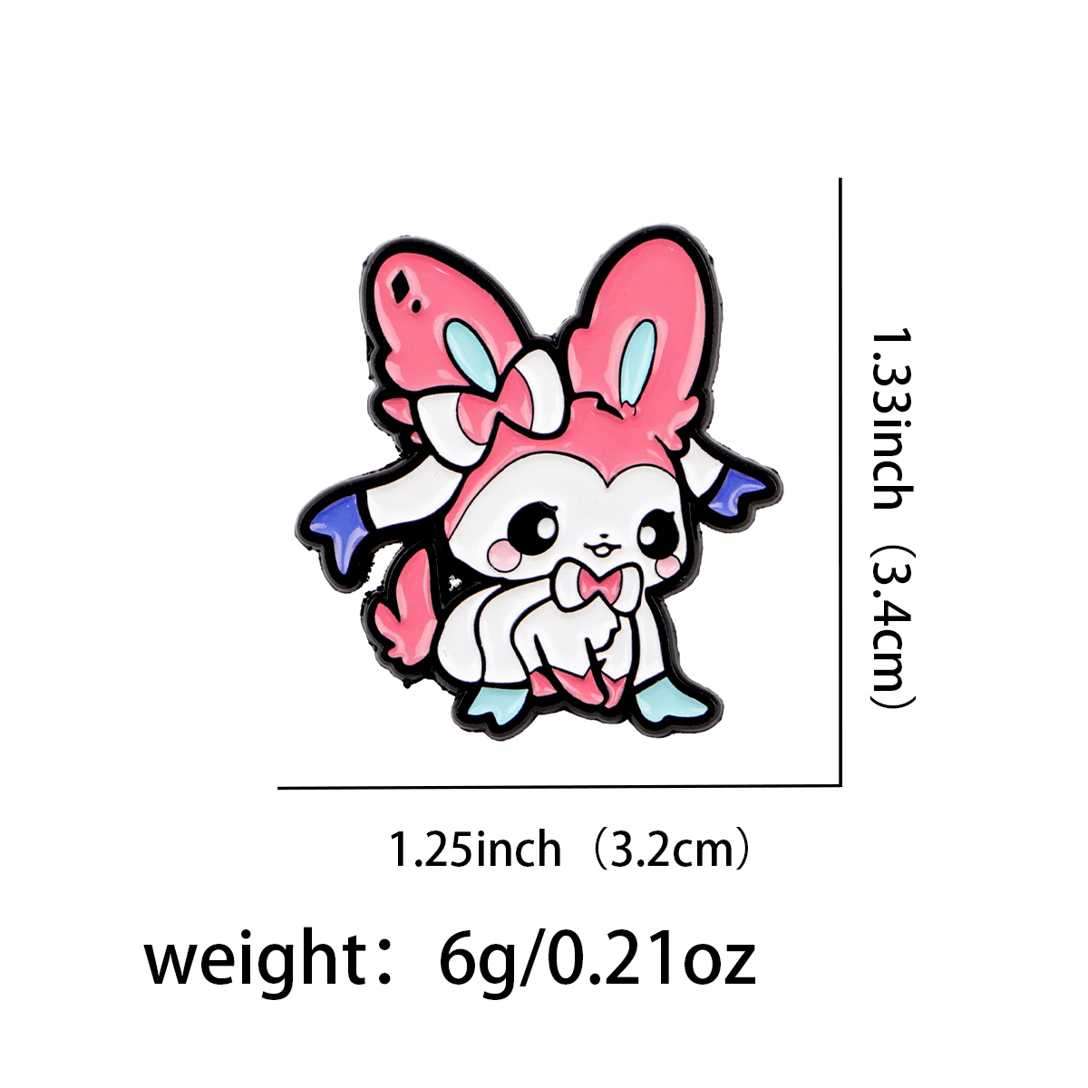 Charming Anime Enamel Pin - Cartoon Brooch Badge for Backpacks & Clothing Gifts