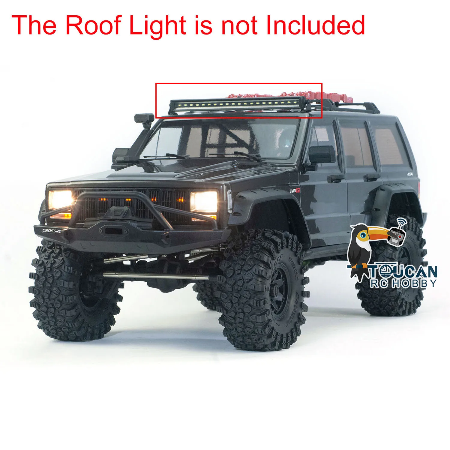 CROSSRC EMOX2 RC Off-road Vehicles 4X4 4WD 1/8 Scalle Remote Control Crawler Car Model Toy with Light Servo TH22720-SMT1 4