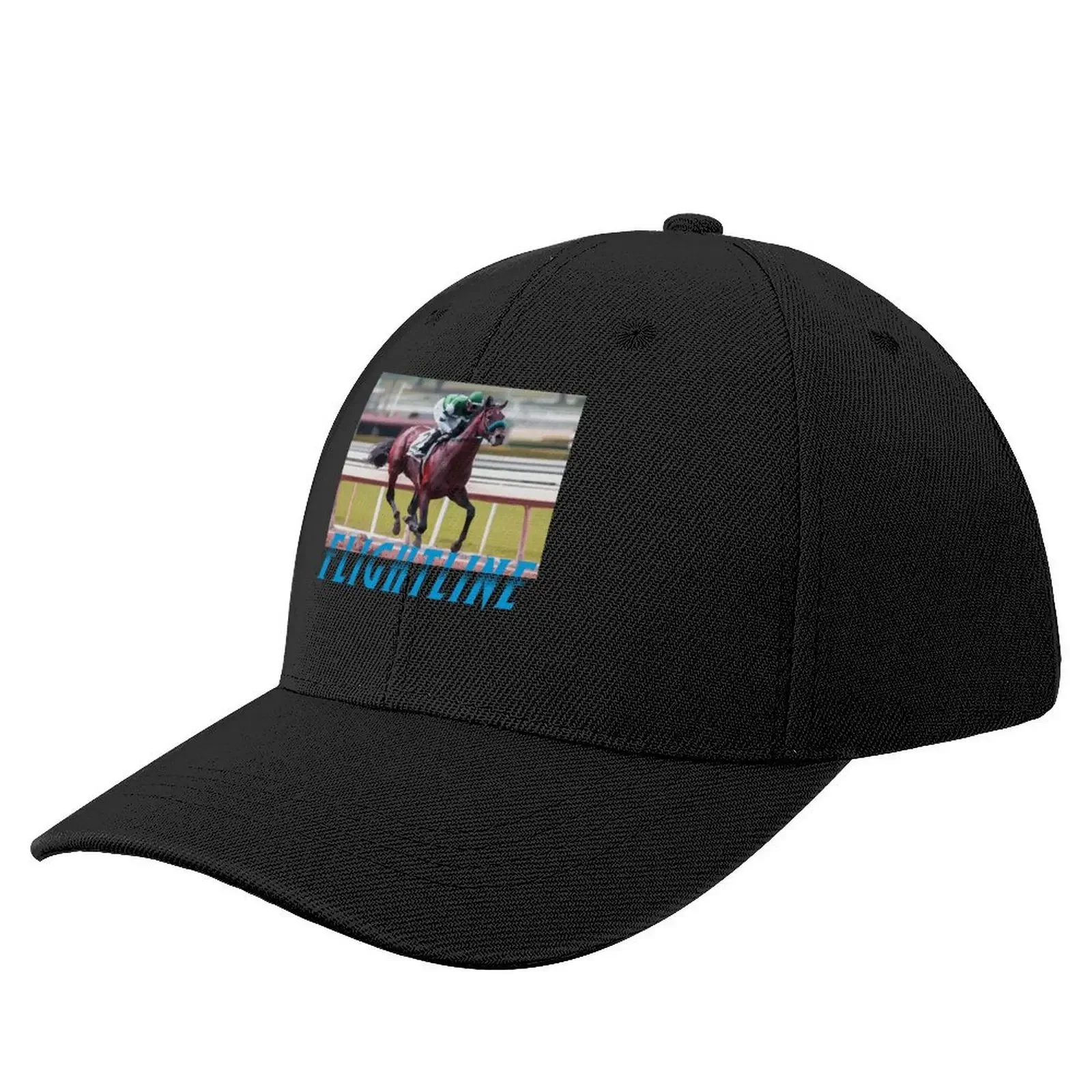 

Flightline - Classic Horseracing Baseball Cap Beach Outing Fluffy Hat Beach fashionable Hats Woman Men's