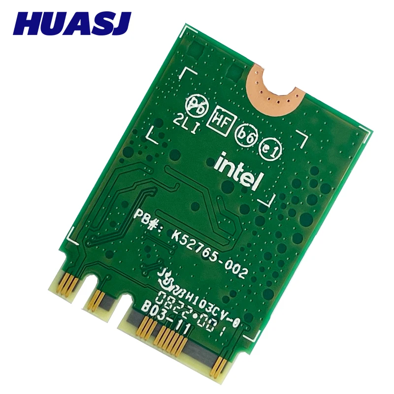 Killer-cartão Wi-fi sem Fio para Laptop Dual Band 1675x ax 2.4gbps Wifi 6e Ax210 Ax210ngw 802.11ax Bt5.3 Windows 10 - Imagem 2