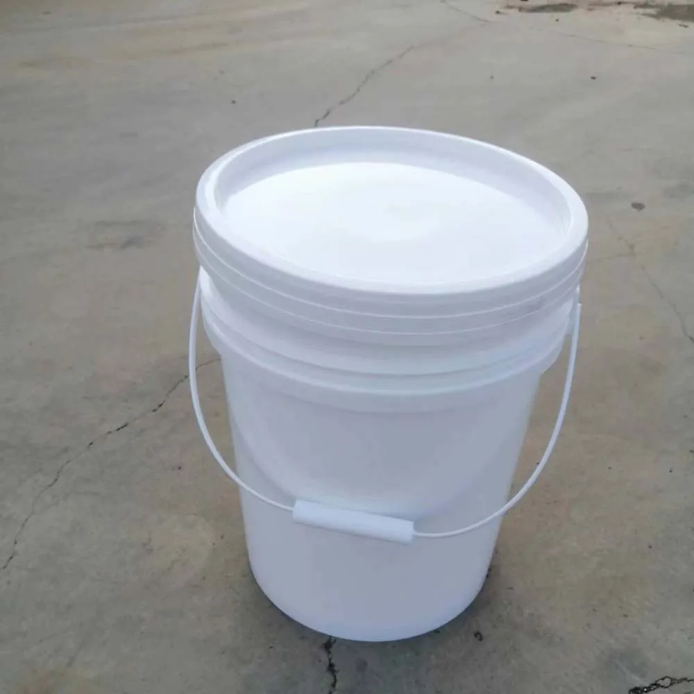 흰색 페인트 플라스틱 양동이 제조업체, 20 리터 