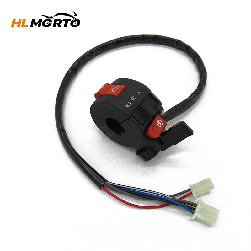 3-Function Left Switch Assembly With Choke Lever For 50Cc 70Cc 90Cc 110Cc 125Cc Atvs Quad 4 Wheeler Coolster Motorcycle Switch
