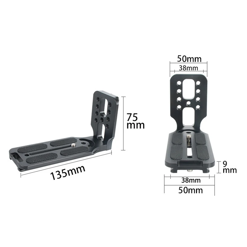 Universal Quick Release L Bracket Plate