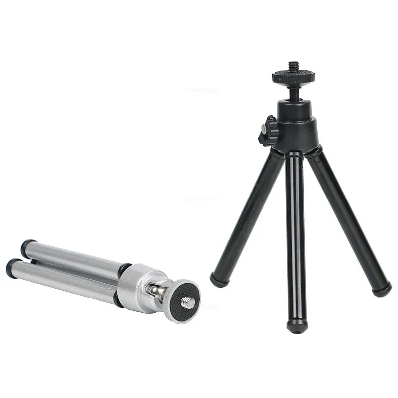 Compact Aluminum Alloy Desktop Tripod with Adjustable Flexible Stand