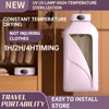 Folding Portable Clothes Dryer Mini Electric Laundry Dryer Hang Drying Rack Machine for Home Room Travel 110V 220V 전기의류건조 의류건조기 6