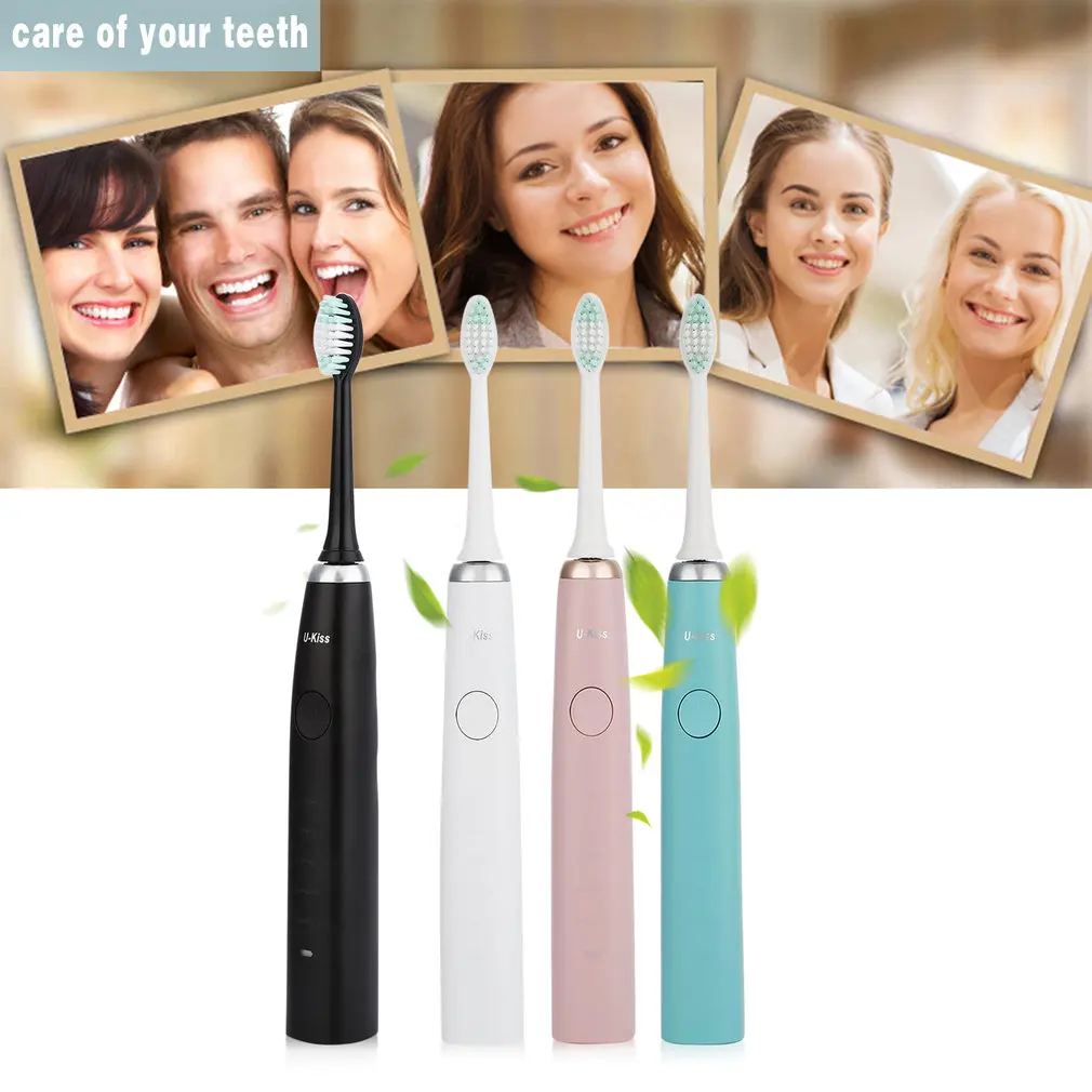 

Electric Toothbrush Rechargeable Buy One Get One Free Sonic Toothbrush 5Mode Travel Toothbrush with 2 Brush Head Gift