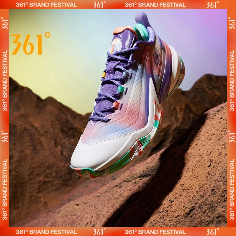 361 Degrees AG 5 Aaron Gordon Men Basketball Sport Shoes New Anti