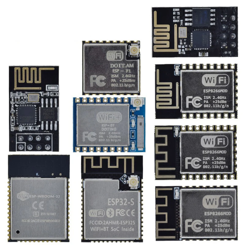 ESP8266 серийная модель с WIFI