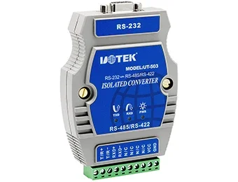 

Industrial RS-232 to 2 Ports RS-485 Converter with Isolation UT-502