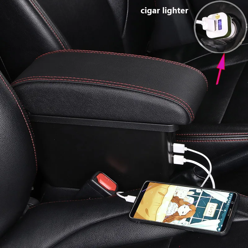 Für Peugeot t7 sw Armlehnen box für Citroen C4 Auto Armlehne Nachrüst teile  Aufbewahrung sbox USB Zubehör - AliExpress