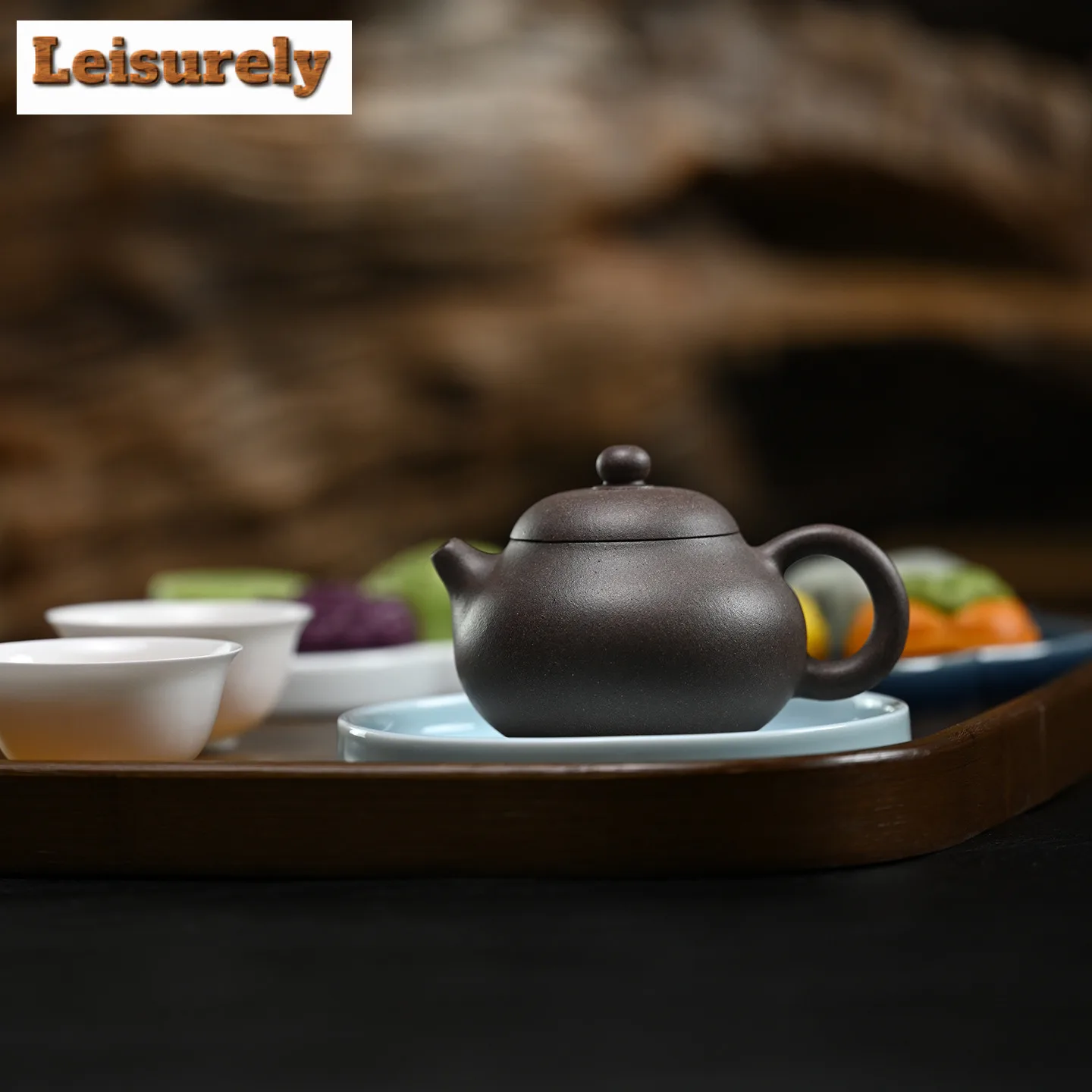 150ml Authentic Yixing Purple Clay Teapots Handmade Wen Dan Pot Raw Ore Hundred Mesh Sand Mud Kettle With Strainer Zisha Tea Set