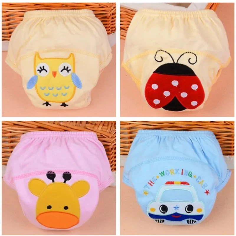 

10pcs/lot Baby Training Pants/Child Cloth Study Pants/Reusable Diapers Nappy Cover/Washable Diapers Suit 12--15kg