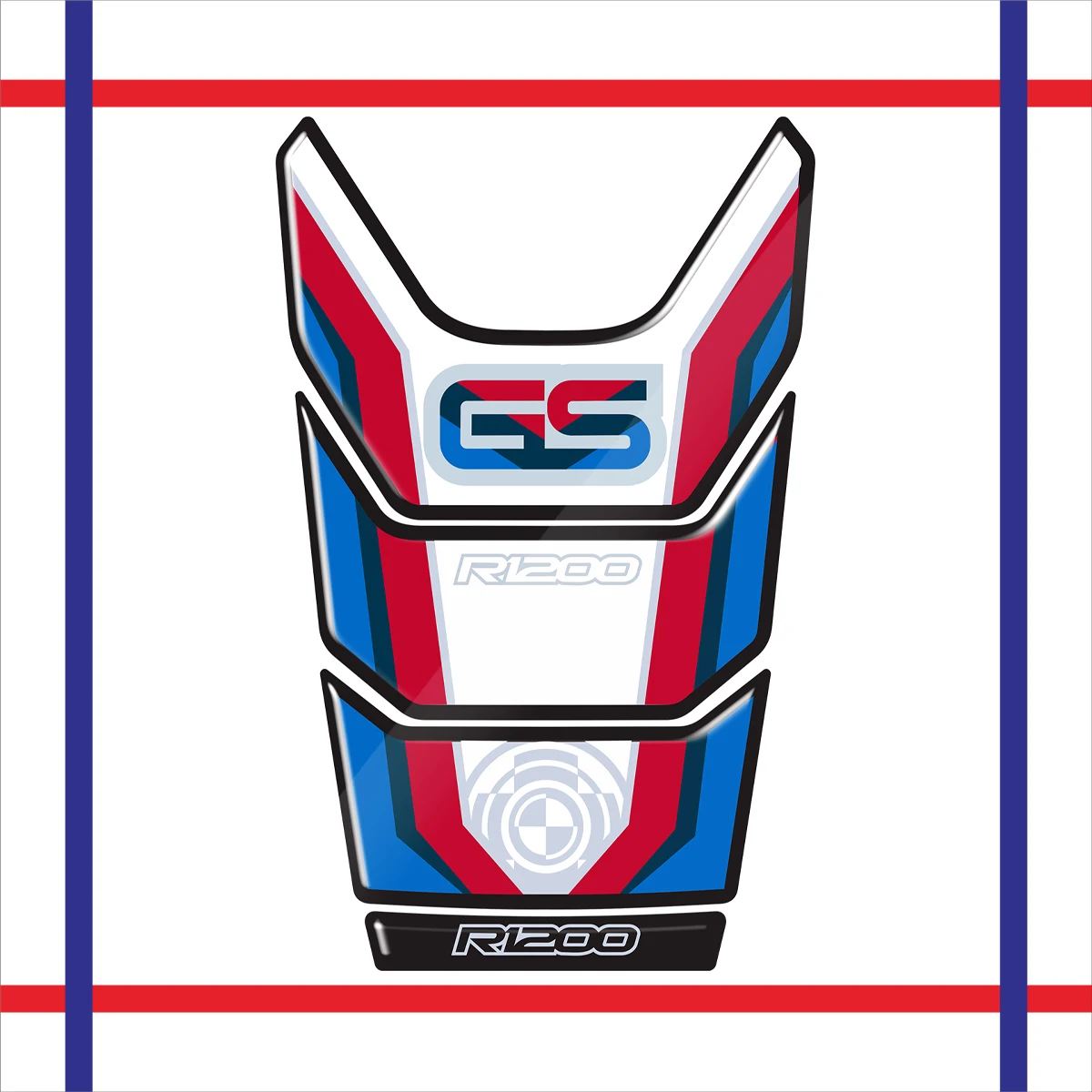 Рисунок 2 - Для BMW R1200GS тройной черный