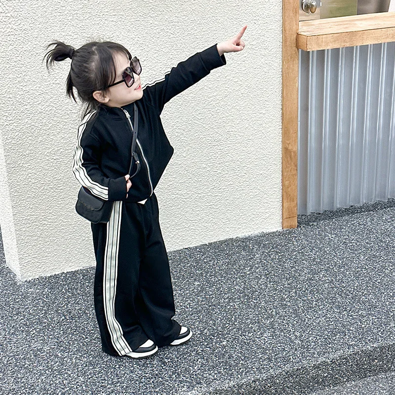 Girls Fashion Casual Sports Suit 2