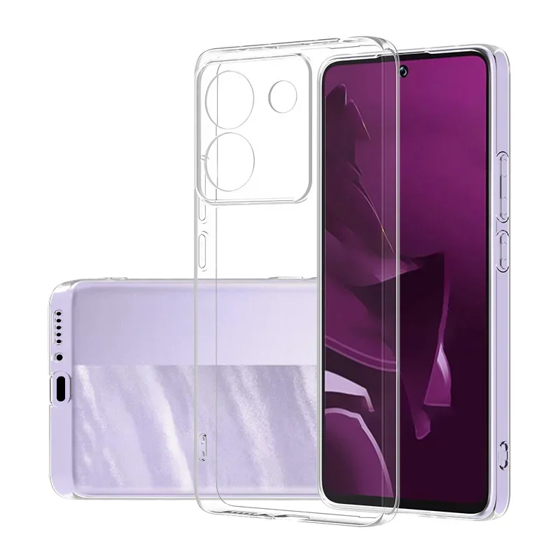 Ultra Thin Transparent TPU Soft Back Cover