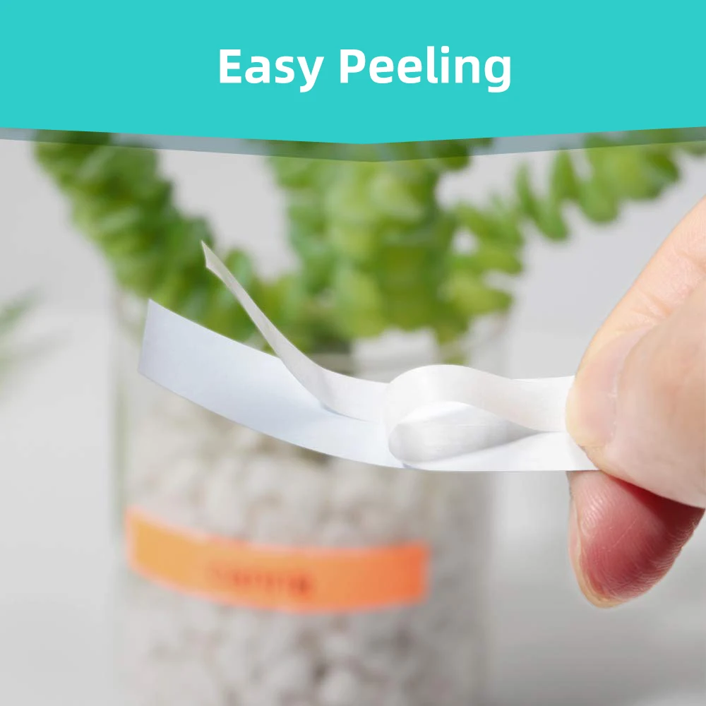 Nastri Doree TZE-231 Compatibili Brother - 12mm, Nero Su Bianco, Confezione Da 6 Per Etichette - Foto 6