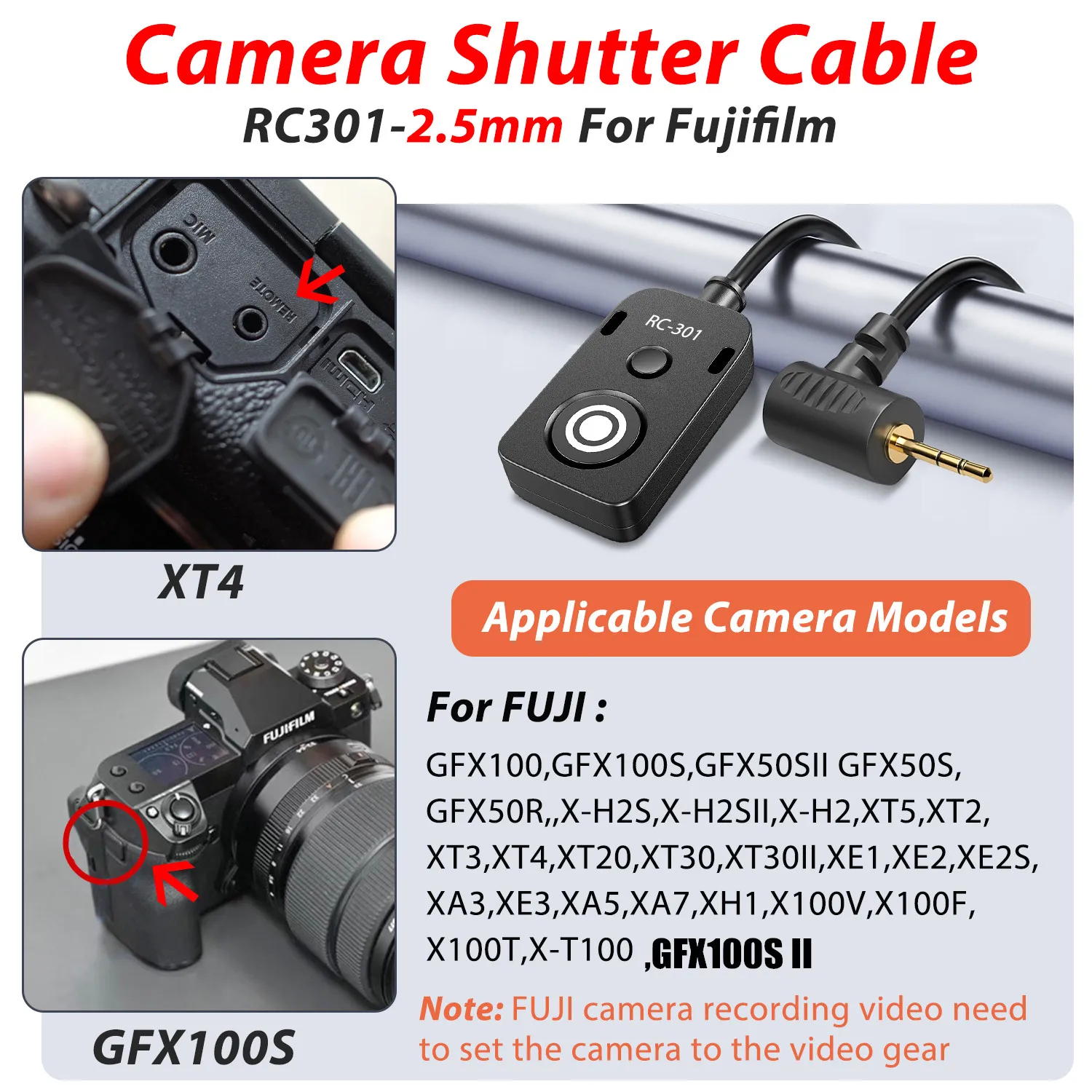 Ninja Fuji Xt3 Raw Video Fujifilm X-T5 Mirrorless Camera (Silver