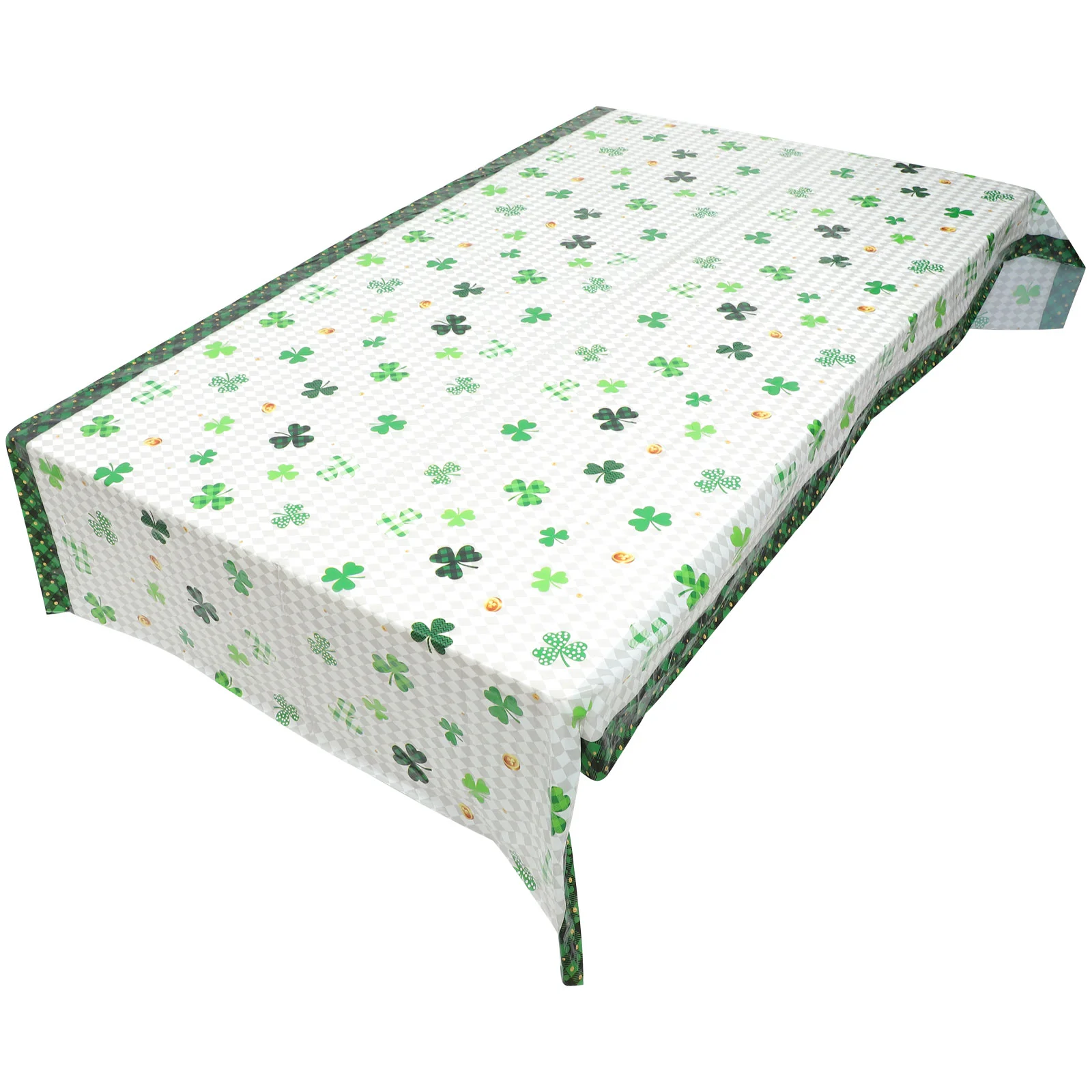 

Shamrock Party Tablecloth Festive Tablecloths Cover Printing Gift St Patrick' Day