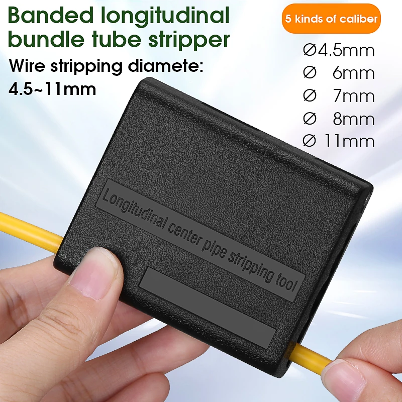 

4.5-11mm Fiber Optical Loose Tube Cable Slitter Fiber optic tool longitudinal beam tube loose tube knife stripper