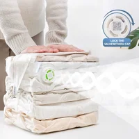 Vacuum Storage Bags, Jumbo Cube, Vacuum Sealing Bags Clothes Organizer, Compression Pack Bag Fit Clothing Bedding Quilts Blanket 1