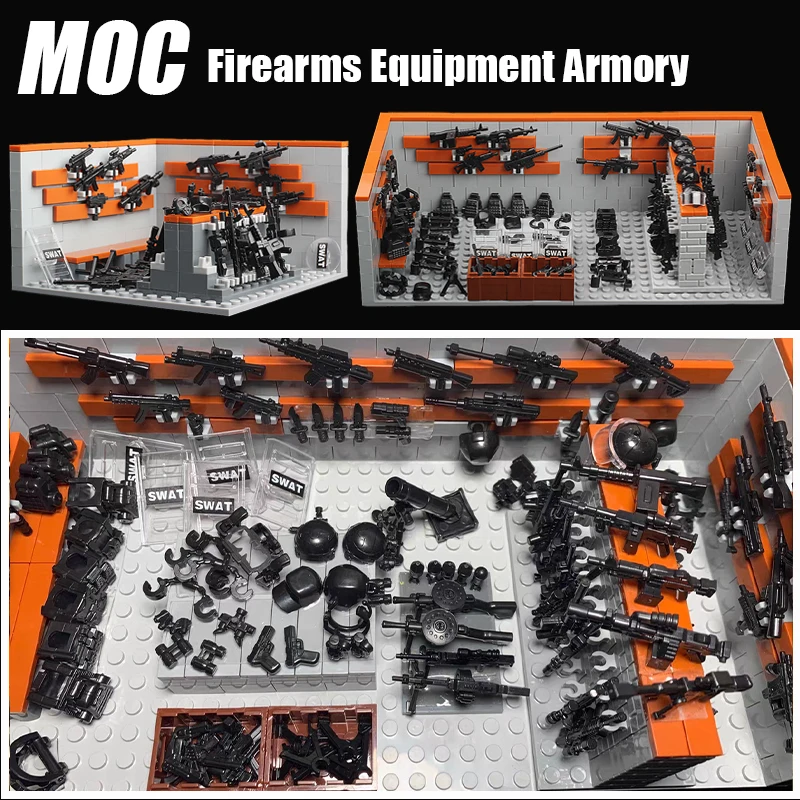 MOCCitySWATSpecialForcesPoliceWeaponsArmoryBuildingBlocks