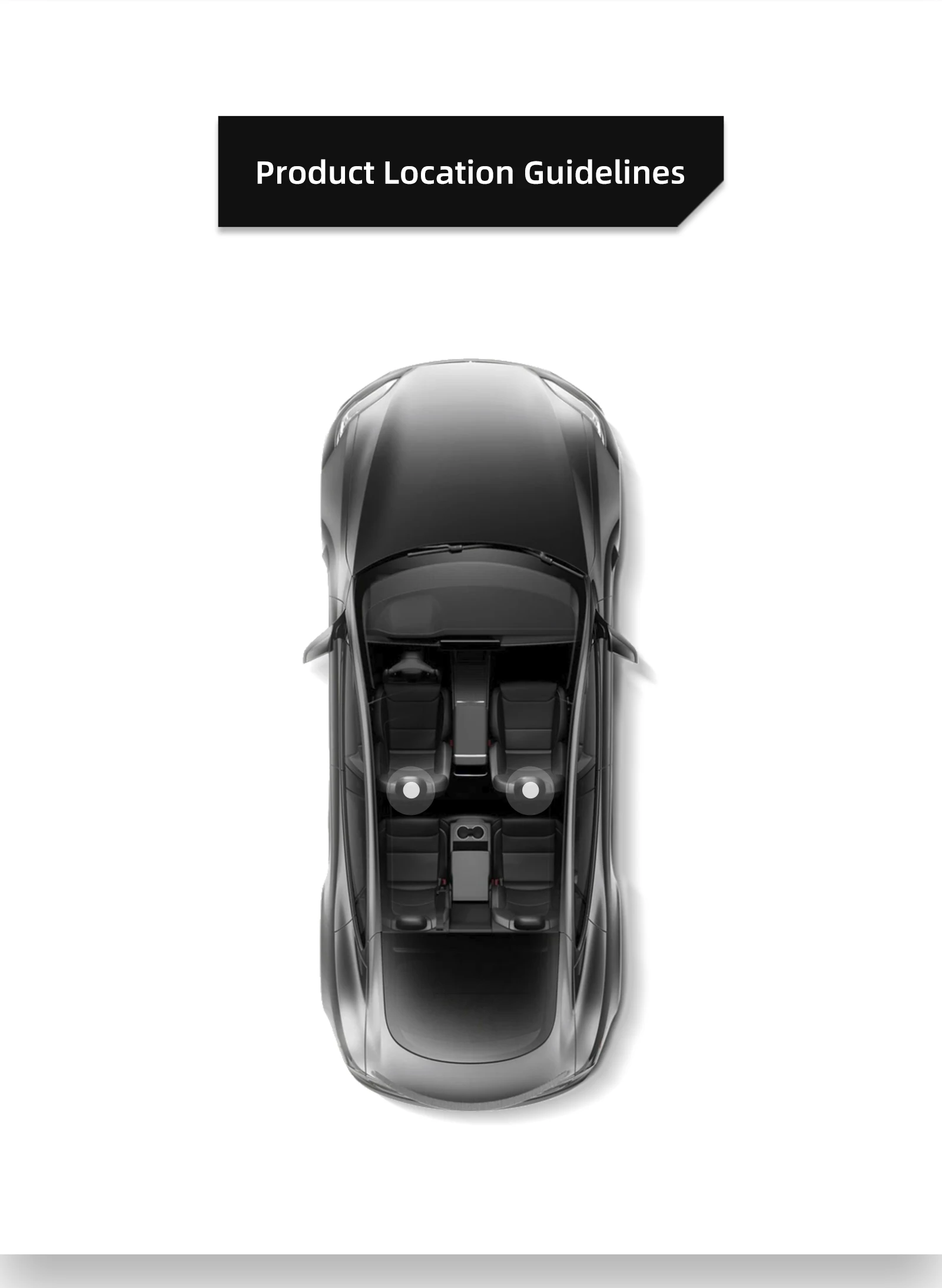 LUCKEASY for Tesla Model X S 2024 2026 Front Seat Backrest Hook Sundries Storage Organizer Convenient Hanging Hook Accessories