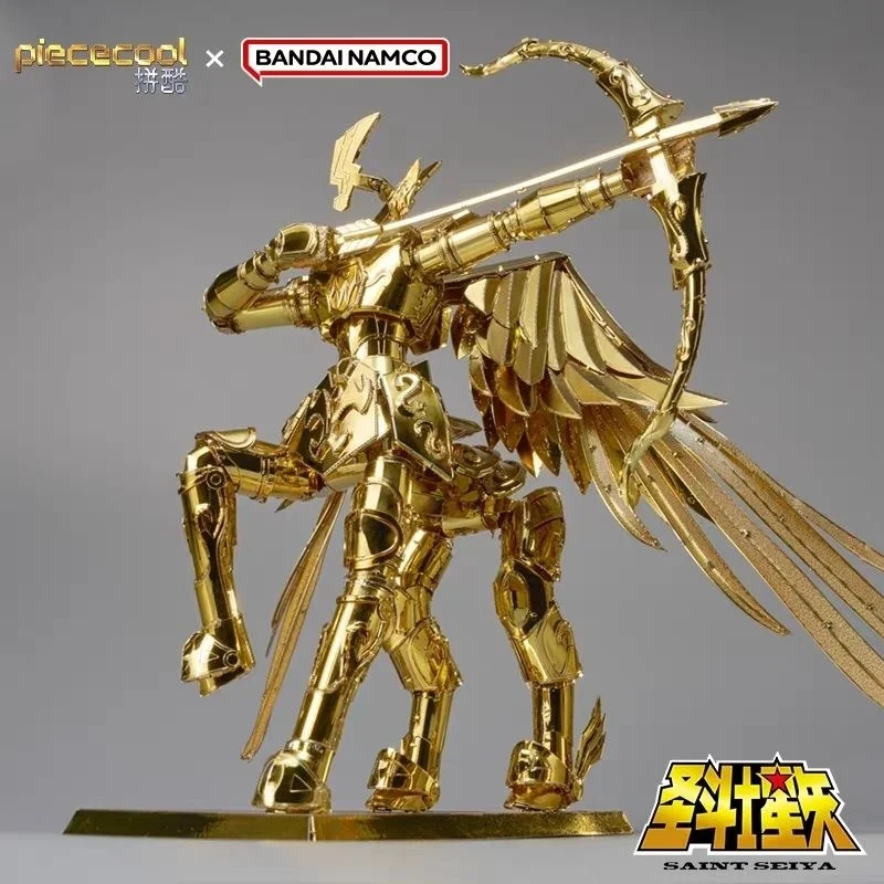 

Модные игрушки Saint Seiya из золотой ткани «Сен» Стрелец, коллекционные модели украшений, рождественский подарок, игрушка