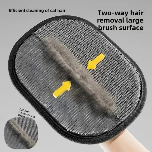Efficient Pet Hair Cleaning Gloves Depilation Brushing Tools For Dog Cat Grooming Soft Brush Removes Hair From Sofa Carpet 3