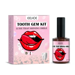 gemas para dientes, joyería cristales DIY, gemas para dientes con pegamentos y luz, cristal profesional