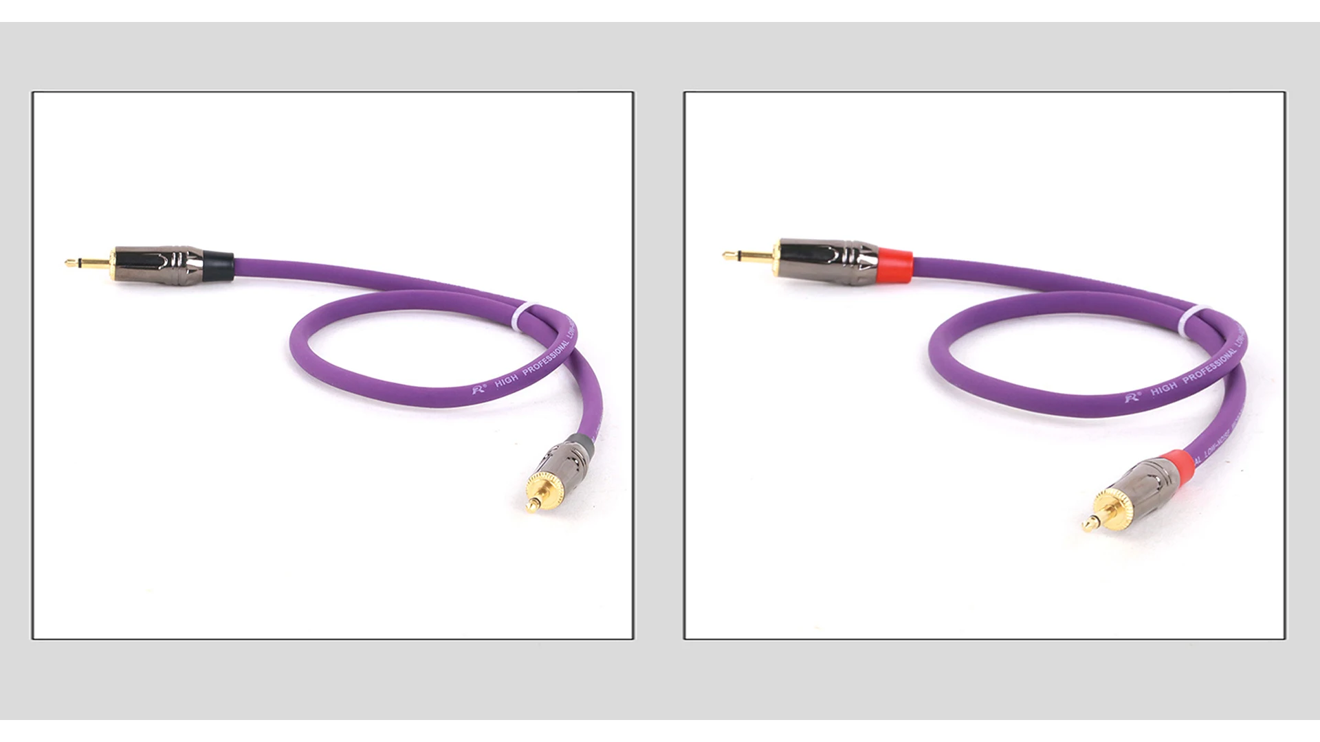 Gold Überzogene 3,5mm Jack Mono Audio Verlängerung Kabel Stecker auf Stecker OFC AUX Shileded für Verstärker Mixer 1m 1,5 m 2m 3m 5m 8m 10m – Detail 7