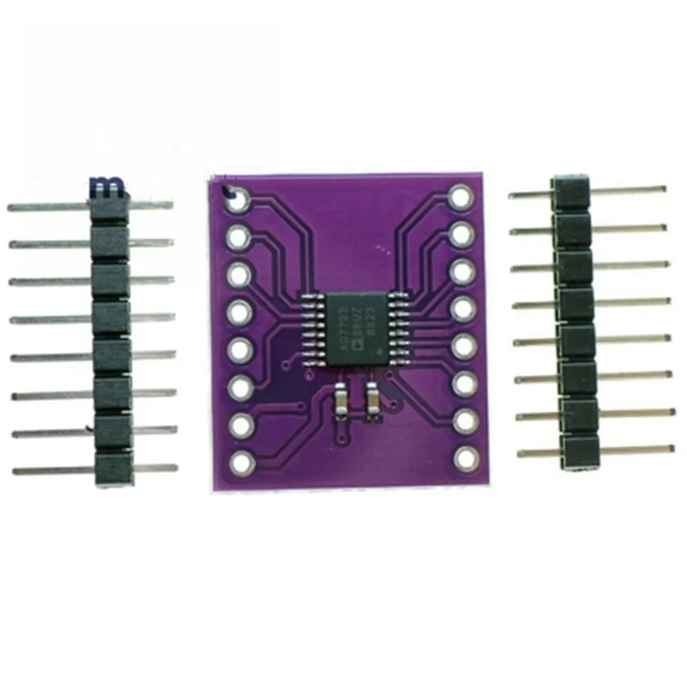 

CJMCU-7793 AD7793BRU 24-bit ADC Low Noise Amplifier Module 24 Bit AD7793 3-Channel 2.7-5.25V