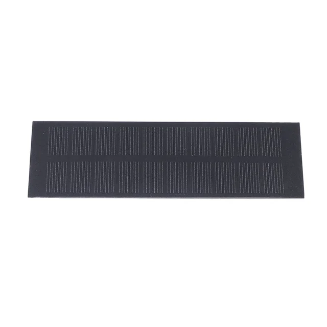 1W 5V Solar Panel Portable Solar Battery Charger Waterproof Mini Solar Charger Solar Plate for Camping Hiking Backpacking 5