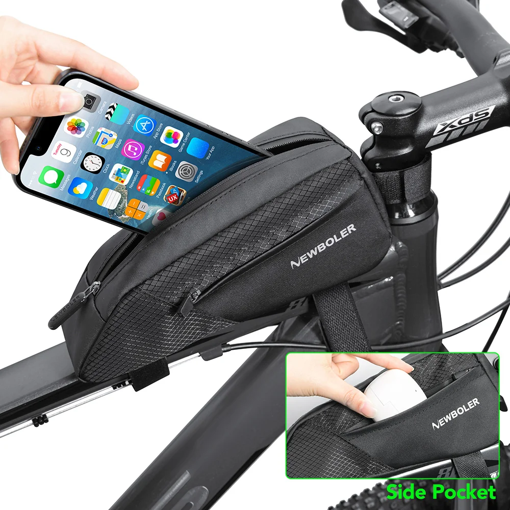 Fahrrad tasche wasserdichte reflektierende vordere obere Rahmen rohr tasche große Kapazität ultraleichte Fahrrad tasche Fahrrad tasche Zubehör – Detail 1