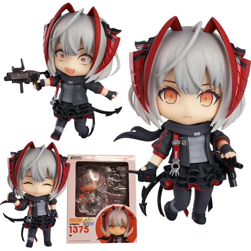 

In Stock Original Good Smile GSC 1375 NENDOROID W Arknights Anime Figure Model Collecile Action Toys Gifts