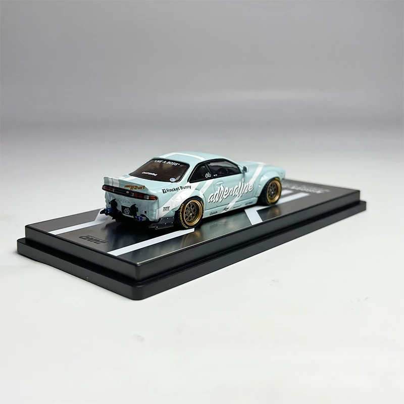 INNO 1/64 NISSAN SILVIA S14 ADRENALINE Rocket Bunny Diecast Model Car