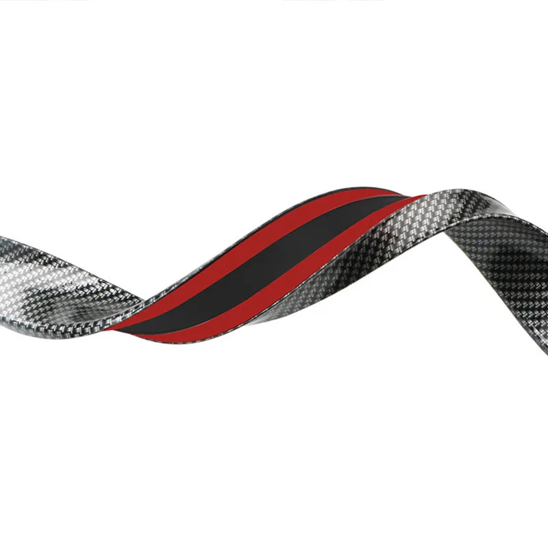 Autoachterspoilers Auto ABS Universele 1.2M Zwarte Spoiler