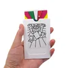 Mini Size Changing Clown Color Card Magic Tricks Toys for Children Close Up Stage Magic Props Easy To Do Classic Toys Kids 1
