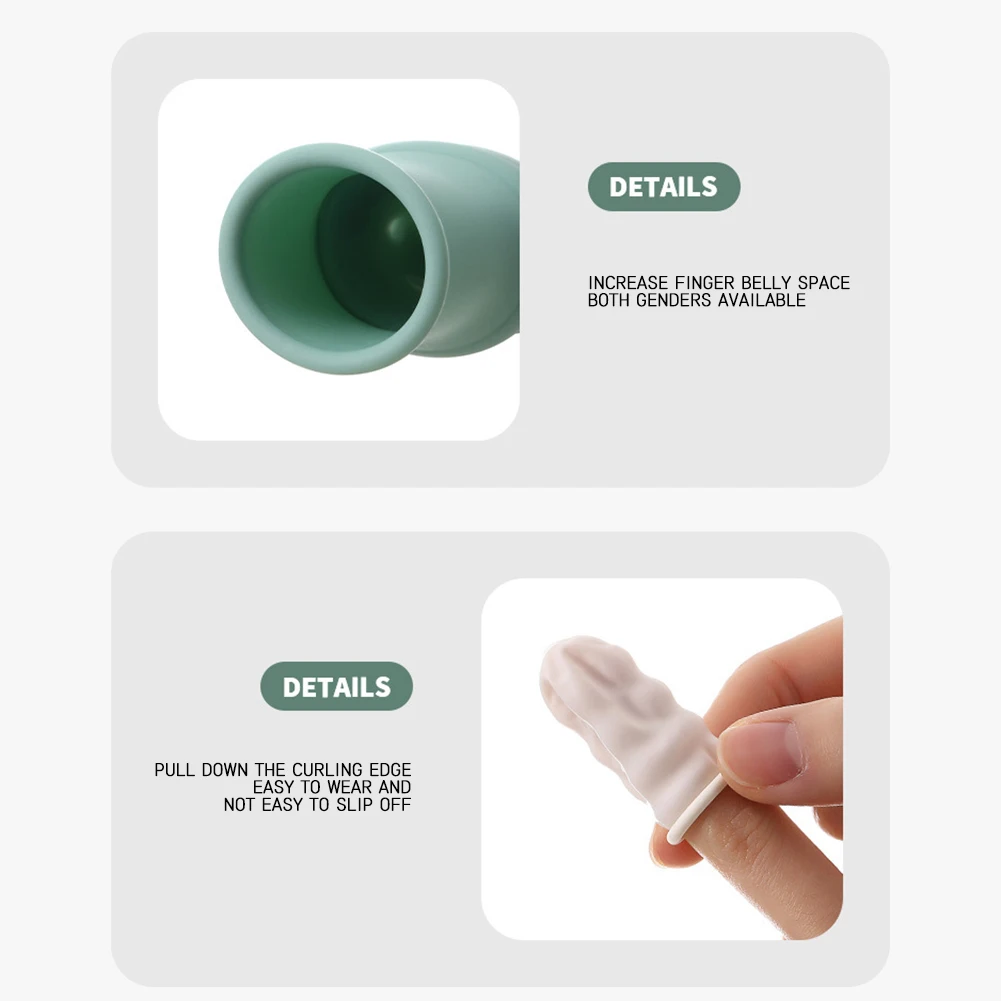 Silicone Gardening Thumb Knives Multi-Purpose Plant Picking Knives For Trimming Plants