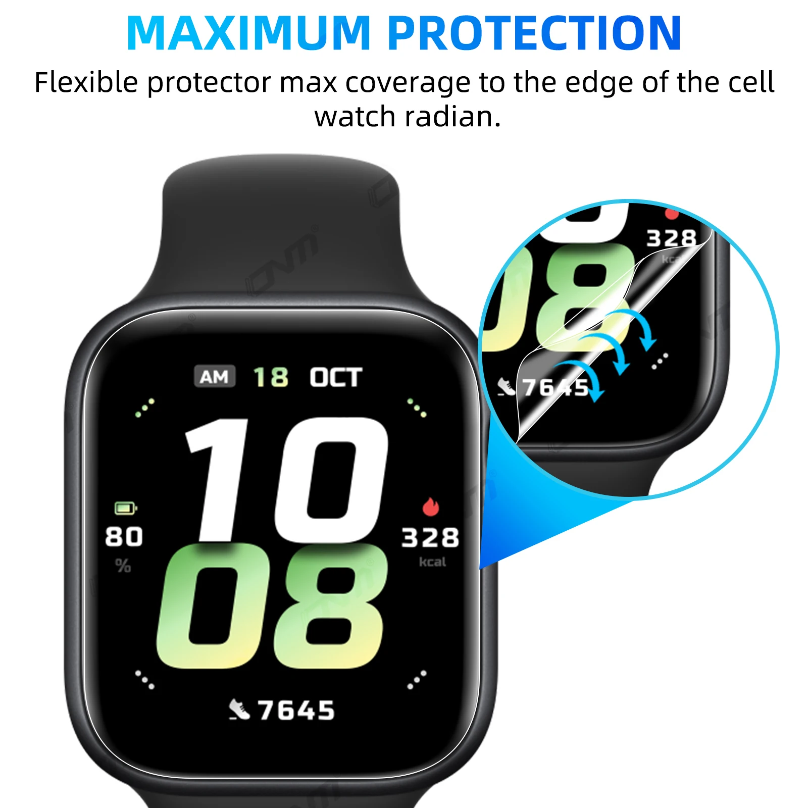 Flexible Clear HD Anti-Scratch Screen Protector Film
