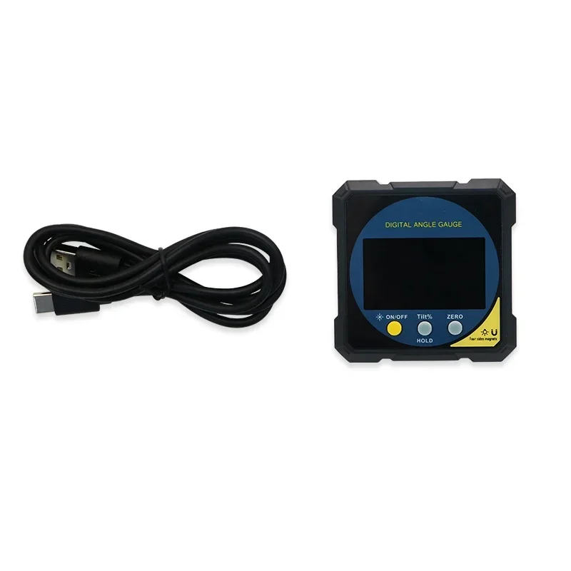 SHAHE Digital Level Angle Gauge Angle Finder Protractor Inclinometer Aluminum Framework With 4-side Magnet 5