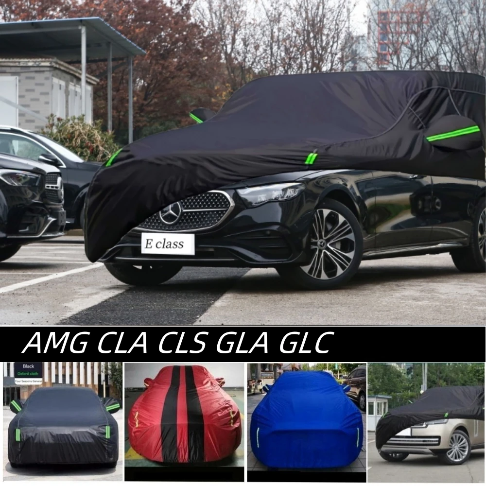 Всесезонный Универсальный устойчивый водонепроницаемый чехол на весь автомобиль для улицы Aganist Anti UV Rain Snow For Benz CLA CLE A-class C-class