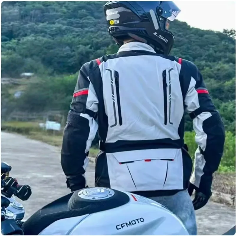 LS2 NARVIK 모토 자켓 겨울 따뜻한 방수 방풍 오리지널 LS2 모토크로스 라이딩 자켓 남성 여성 안티폴 랠리 키트