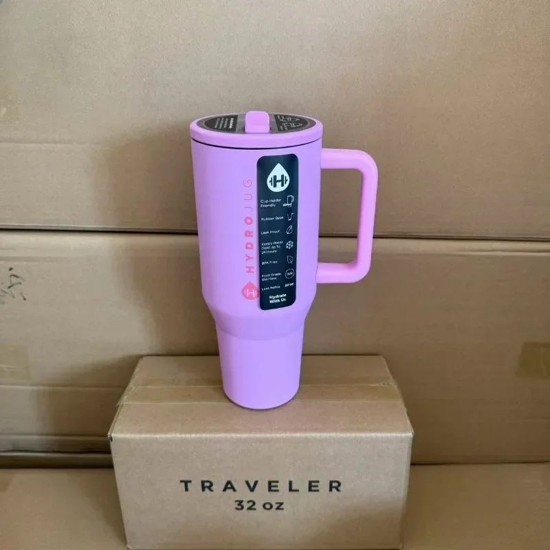 thumbnail image 1 of HydroJug Tumbler 32OZ/40OZ Traveler Straw Lid Stainless Steel Vacuum Insulated Car Mug Double Wall Thermal Iced Travel, 1 of 5