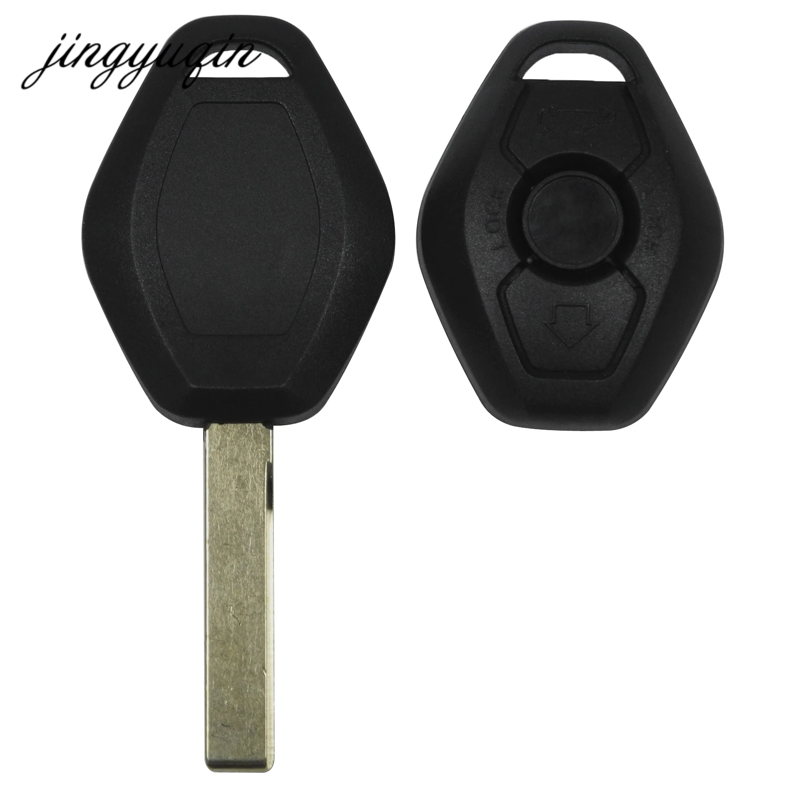 Key Case Car Key Shell Key Cover Folding Car Key Shell Fob Cover Key Fob Replacement 3 Button Car Remote Key Case Shell For BMW X3 X5 Z3 Z4 1/3/5/7 Series Unut Hu92 Blade