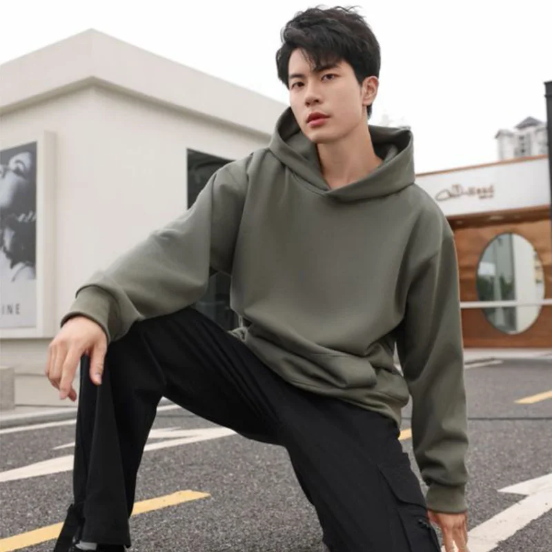 Heren Hoodie Winter Warm Hoodies met Rits Heavyweight Fleece Heren Hoodie Winter Warm Hoodies met Rits Heavyweight Fleece