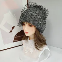 Hat Veil Women Winter Acrylic Knit Beanie Warm Accessory For Cold Weather Autumn Sports Skiing Outdoor Holiday 1